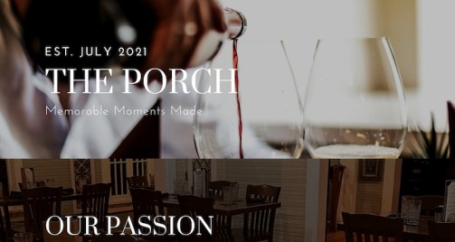 Things To Do Porch Restaurant